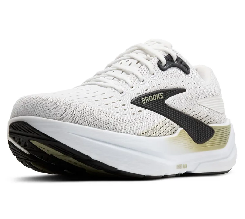 Brooks Men's Ghost Max 3 Bright White/Teal/Black-3