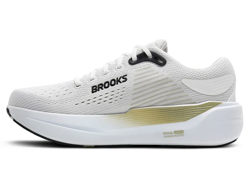 Brooks Men's Ghost Max 3 Bright White/Teal/Black-1
