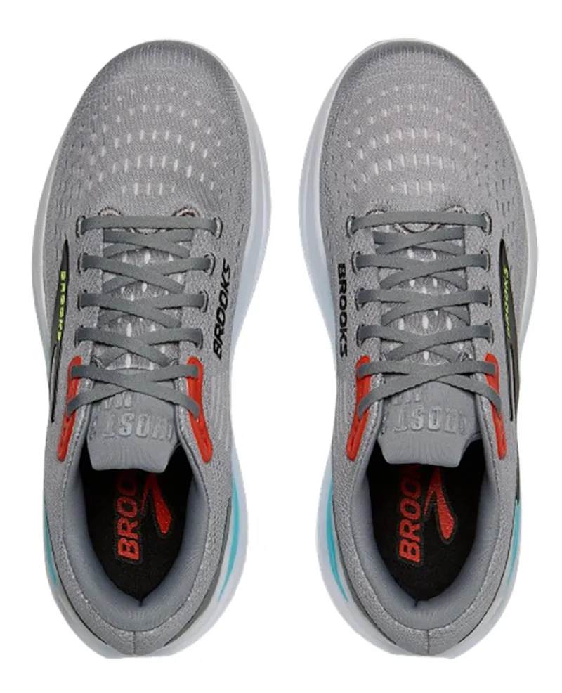 Brooks Men's Ghost Max 3 Primer Grey/Antarctica/Red-5