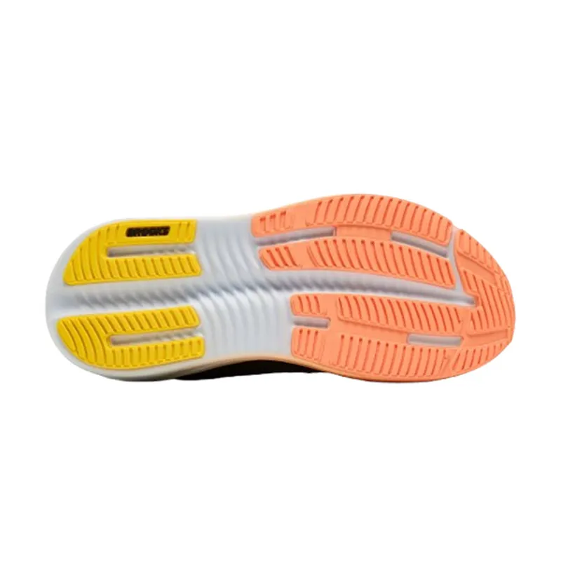 Brooks Men's Ghost Max 4 Black/Folkstone/Cyber Peach-6