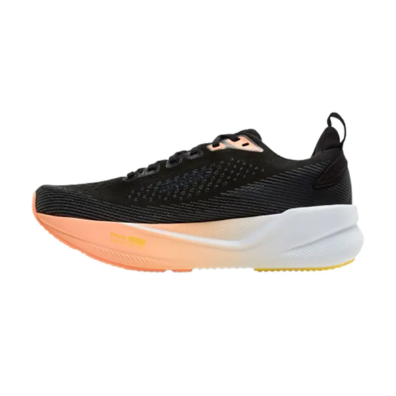 Brooks Men's Ghost Max 4 Black/Folkstone/Cyber Peach-1