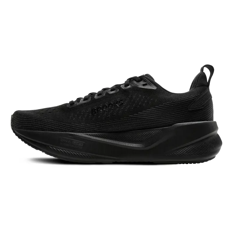 Brooks Men's Ghost Max 4 Wide Black/Black/Ebony-1