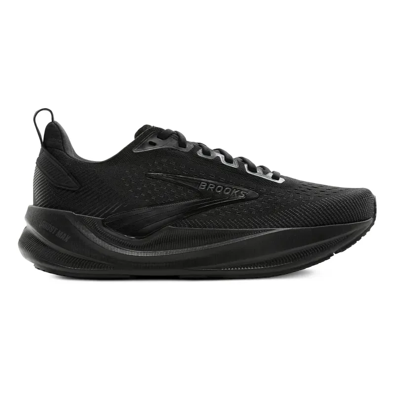 Brooks Men's Ghost Max 4 Wide Black/Black/Ebony