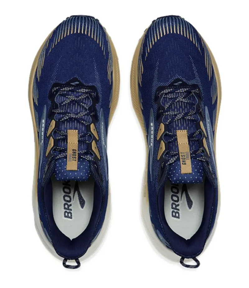 Brooks Men's Ghost Trail Blue/Starfish/Moonlight-6