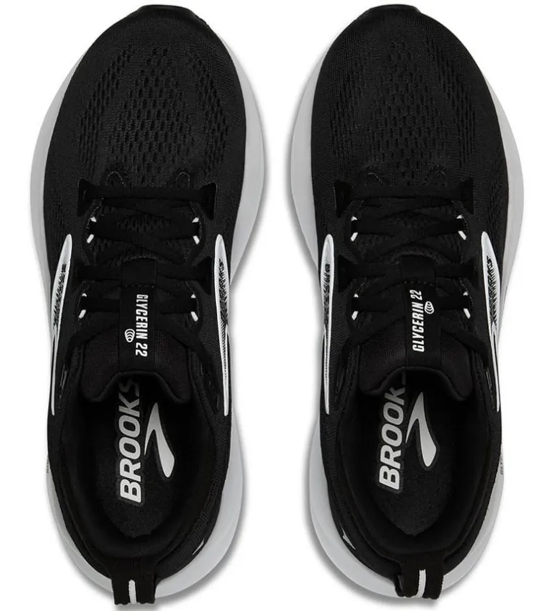 Brooks Men's Glycerin 22 Black/Grey/White-5