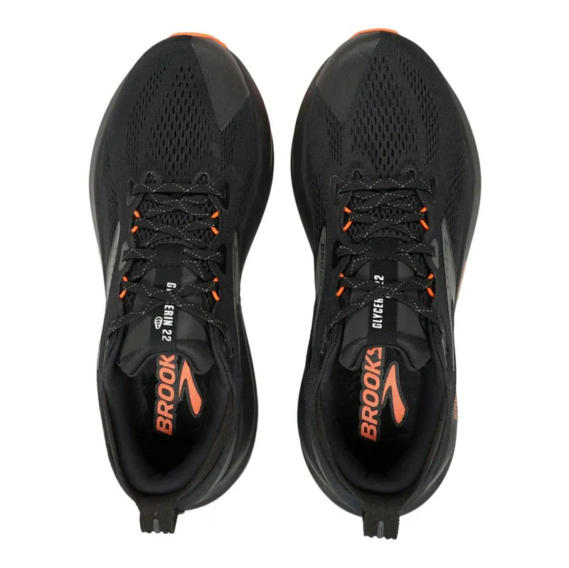 Brooks Men's Glycerin 22 Black/Orange-4