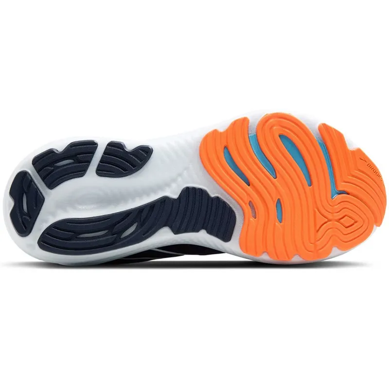 Brooks Men's Glycerin 22 Peacoat/Blue Ribbon/Orange-6