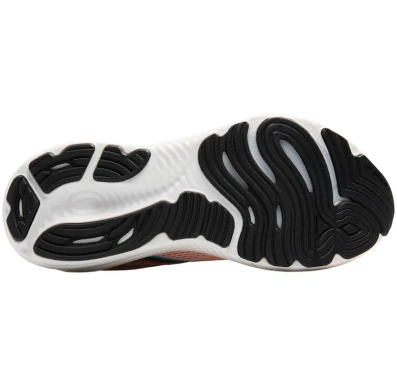 Brooks Men's Glycerin 22 White/Orange/Green Blue Slate-6