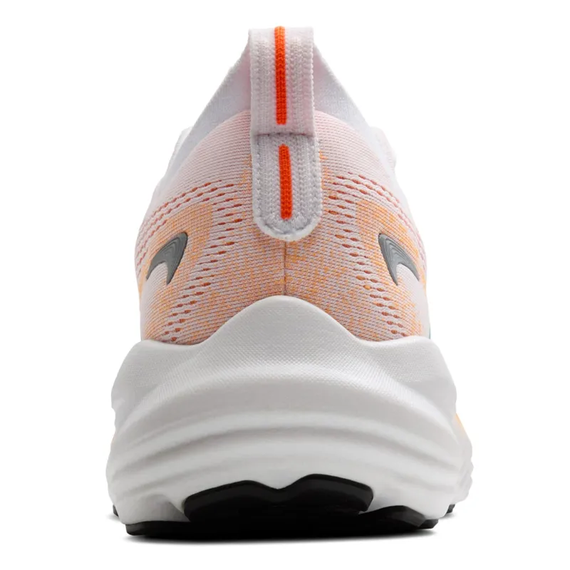 Brooks Men's Glycerin 22 White/Orange/Green Blue Slate-4