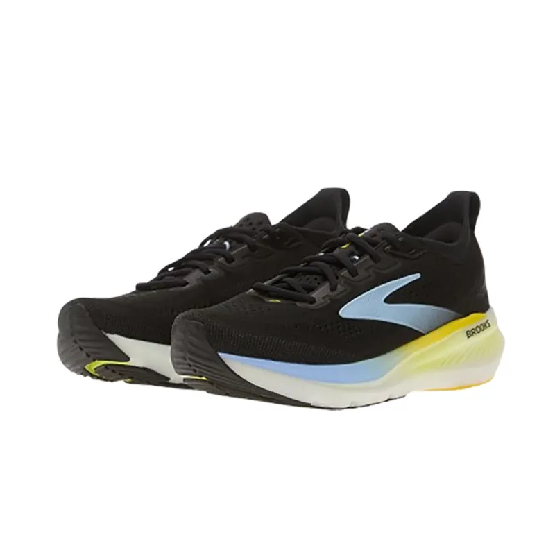 Brooks Men's Glycerin 23 Black/Cyber Yellow/Nightlife-4