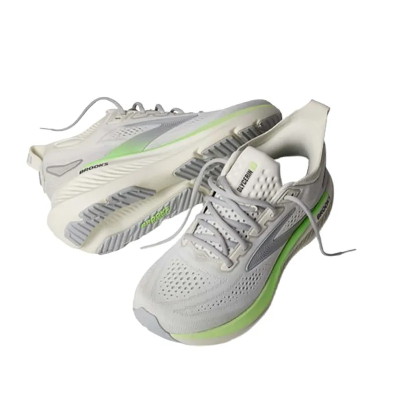 Brooks Men's Glycerin 23 Grey/Green/Black-5