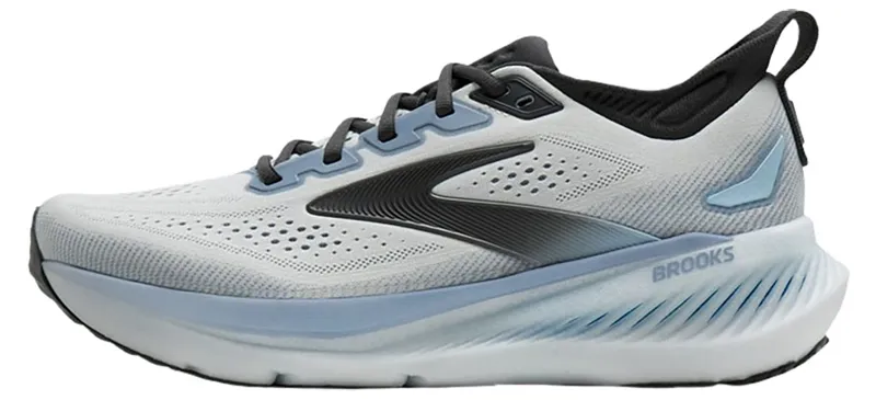 Brooks Men's Glycerin 23 White/Rain/Baltic Sea-1