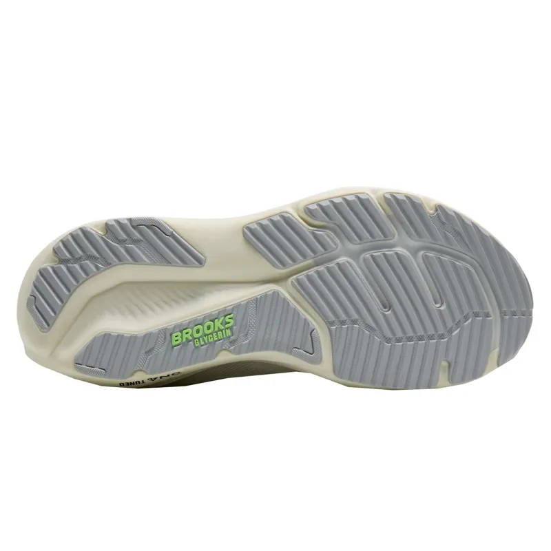 Brooks Men's Glycerin 23 Wide Grey/Green/Black-7