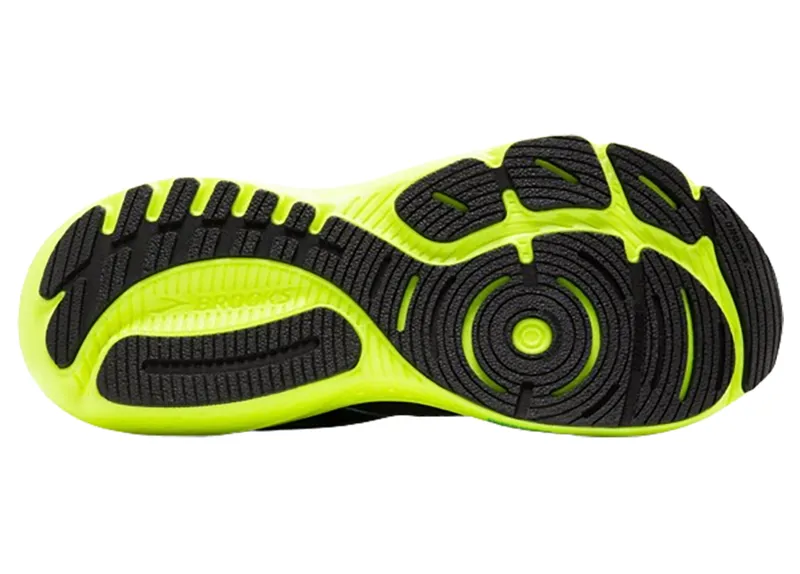 Brooks Men's Glycerin GTS 21 Black/Blue/Nightlife-5