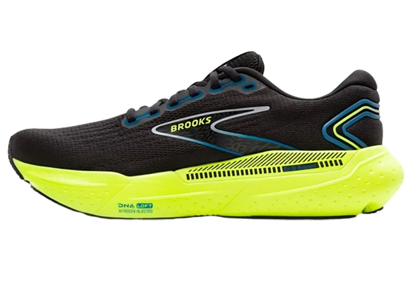 Brooks Men's Glycerin GTS 21 Black/Blue/Nightlife-1