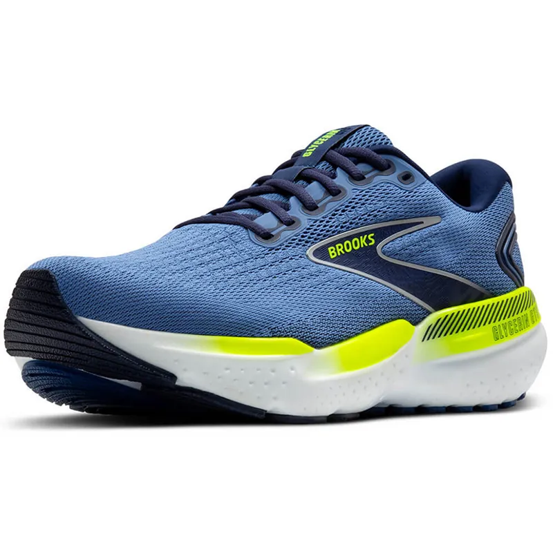 Brooks Men's Glycerin GTS 21 Blue/Peacoat/Nightlife-3