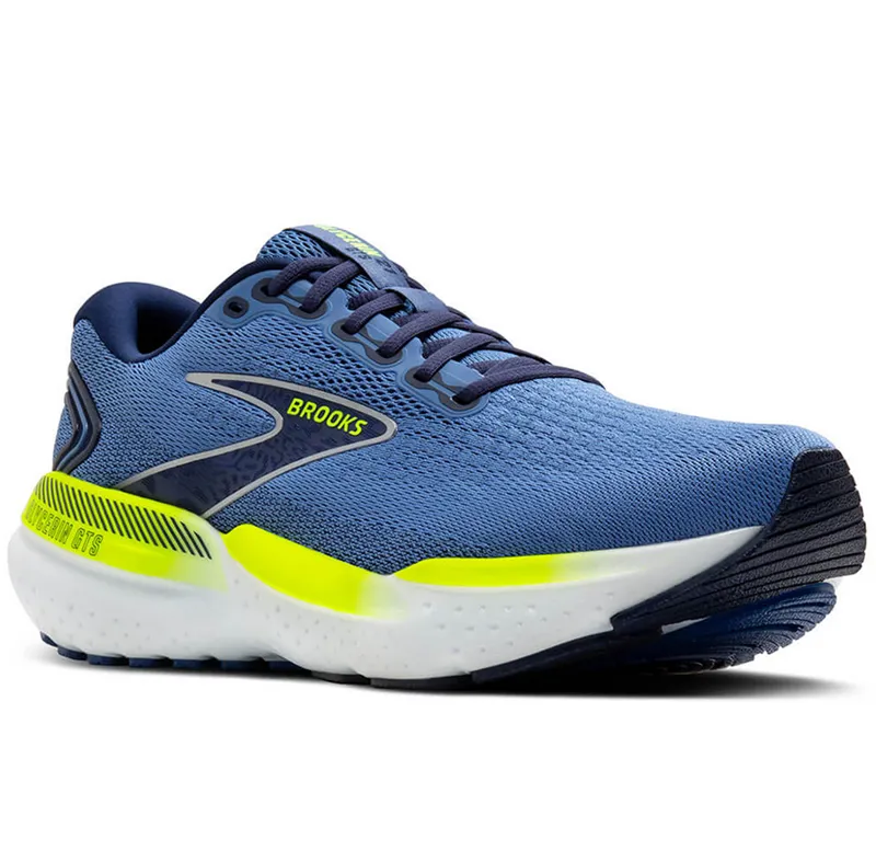 Brooks Men's Glycerin GTS 21 Blue/Peacoat/Nightlife-2