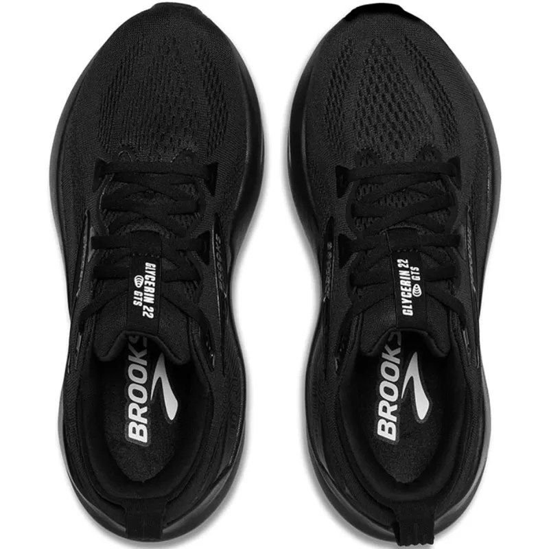 Brooks Men's Glycerin GTS 22 WIDE - Black/Black/Ebony-5