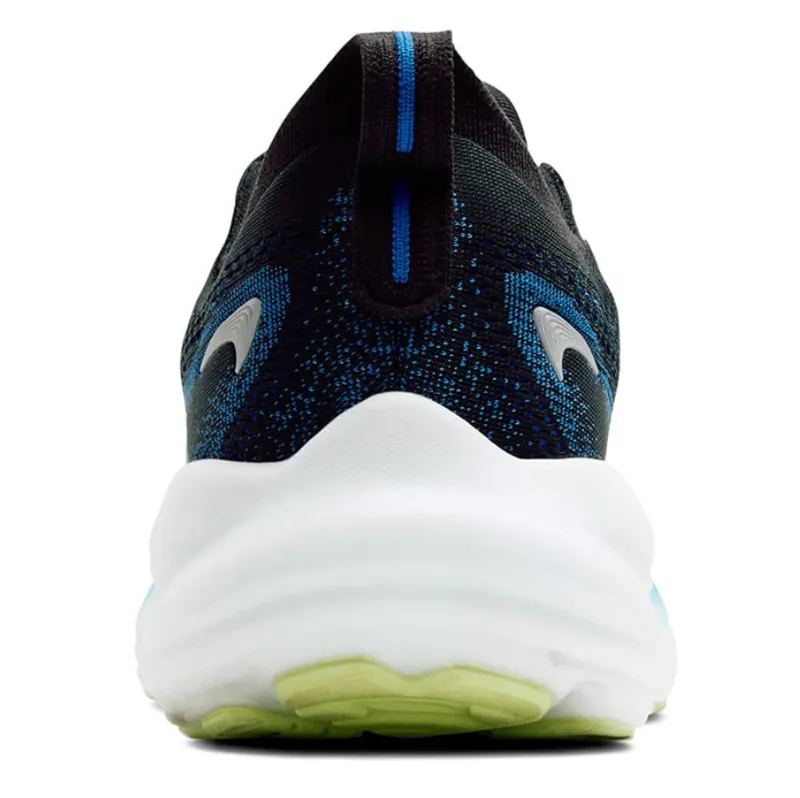 Brooks Men's Glycerin GTS 22 Black/Cobalt/Neo Yellow-4