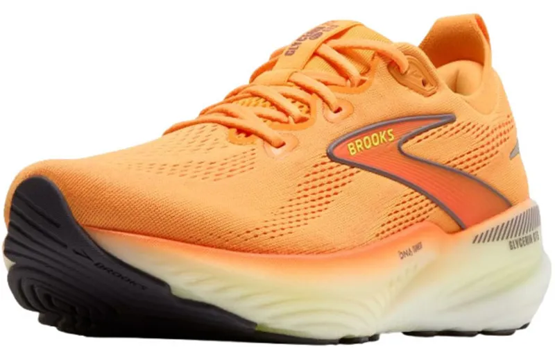 Brooks Men's Glycerin GTS 22 Orange/Nightlife/White-3