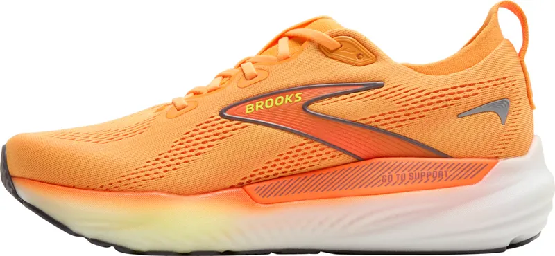 Brooks Men's Glycerin GTS 22 Orange/Nightlife/White-1