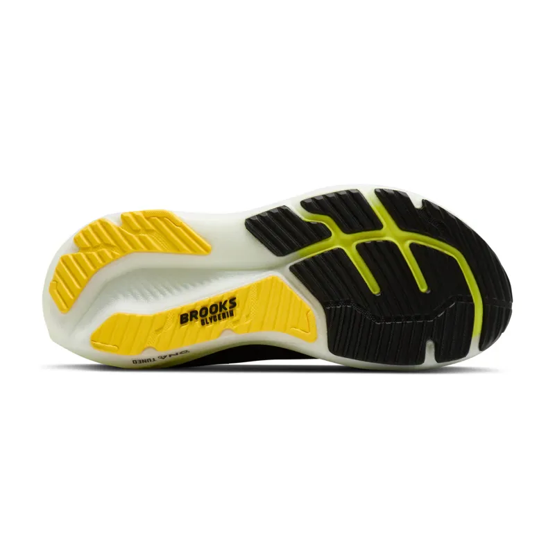 Brooks Men's Glycerin GTS 23 Black/Cyber Yellow/Nightlife-7