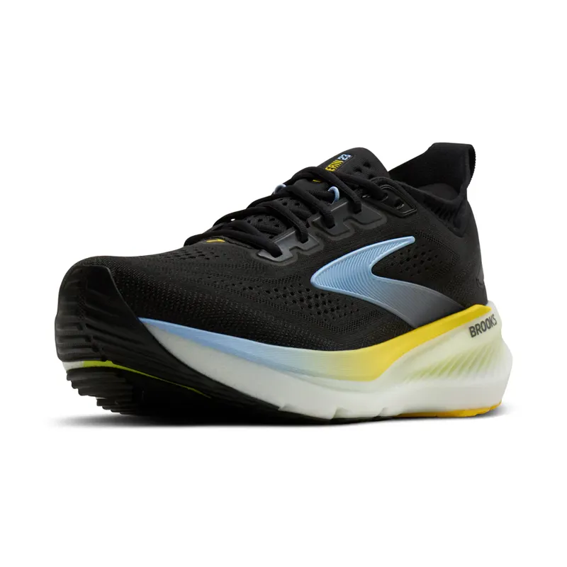 Brooks Men's Glycerin GTS 23 Black/Cyber Yellow/Nightlife-4