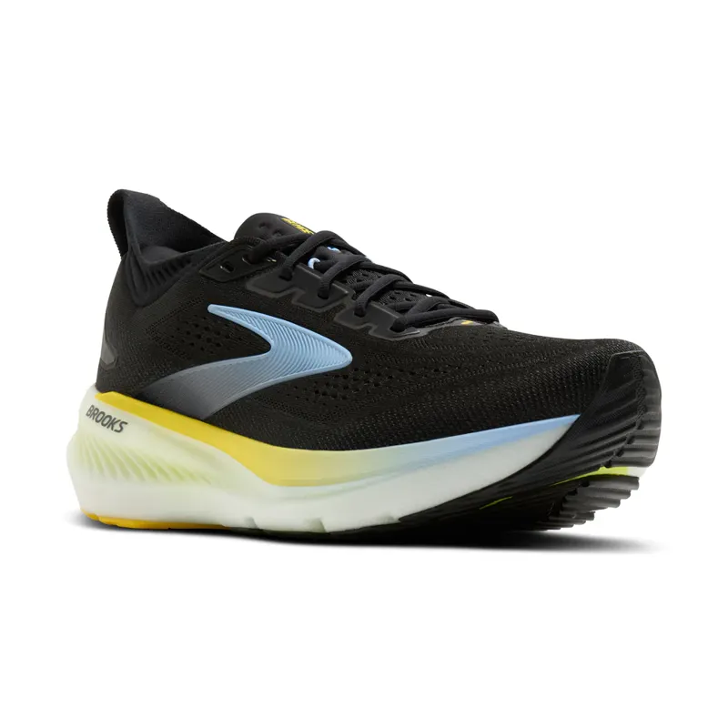 Brooks Men's Glycerin GTS 23 Black/Cyber Yellow/Nightlife-3
