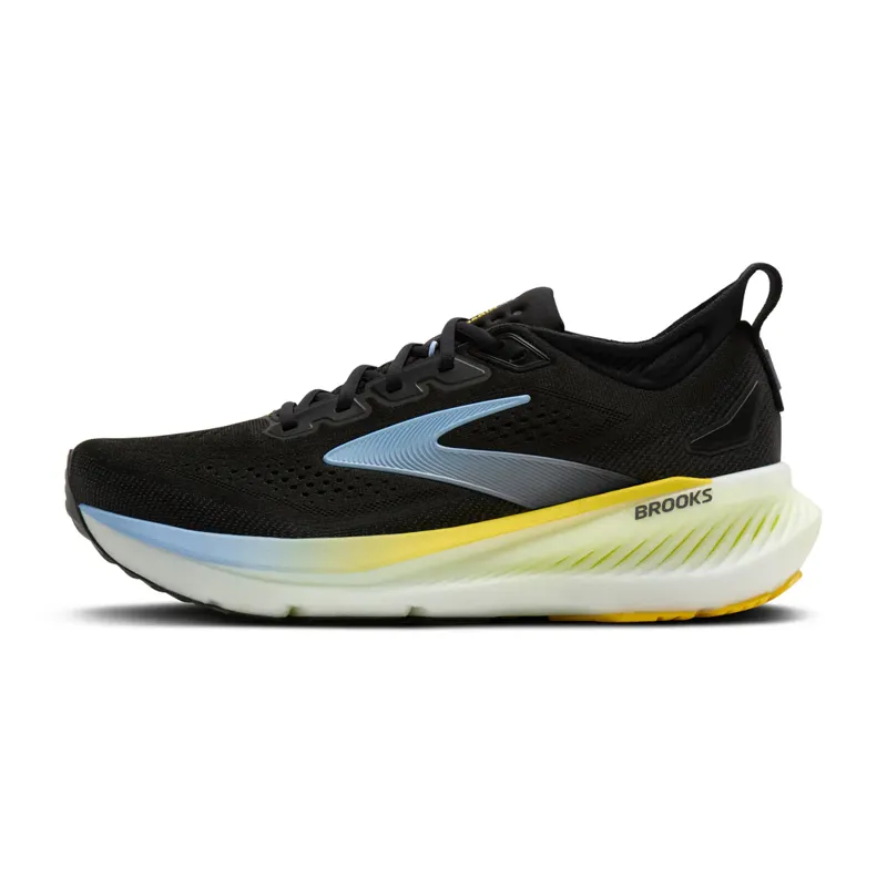 Brooks Men's Glycerin GTS 23 Black/Cyber Yellow/Nightlife-1