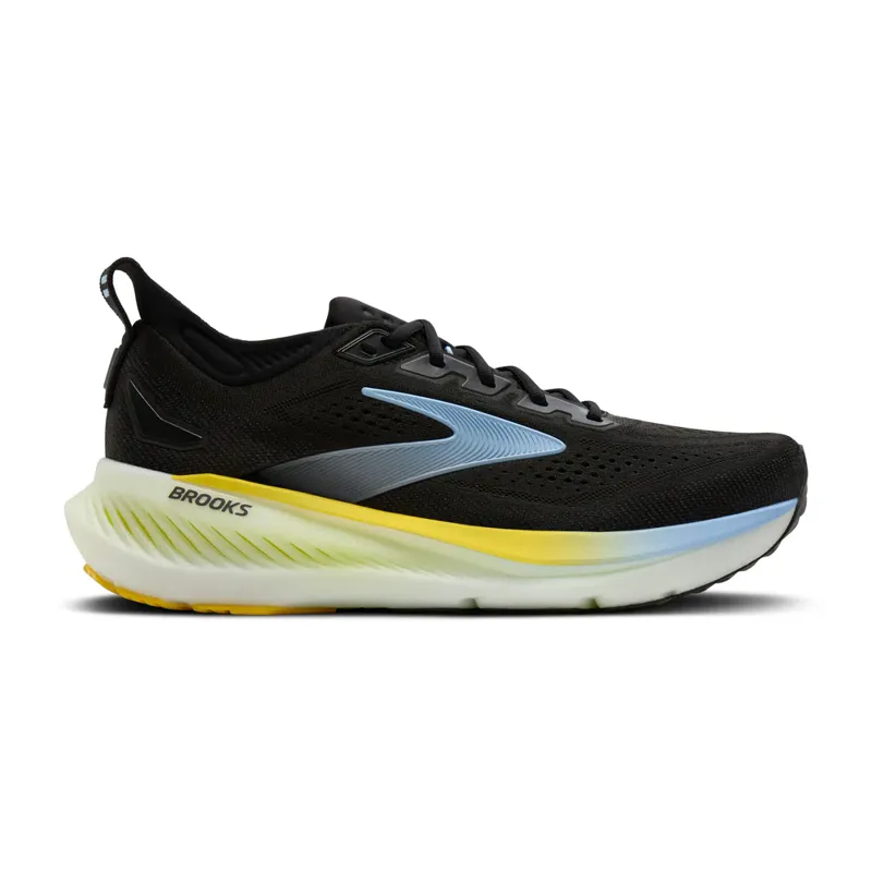 Brooks Men's Glycerin GTS 23 Black/Cyber Yellow/Nightlife