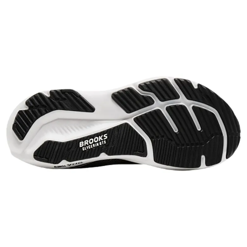 Brooks Men's Glycerin GTS 23 Wide Black/Grey/White-8