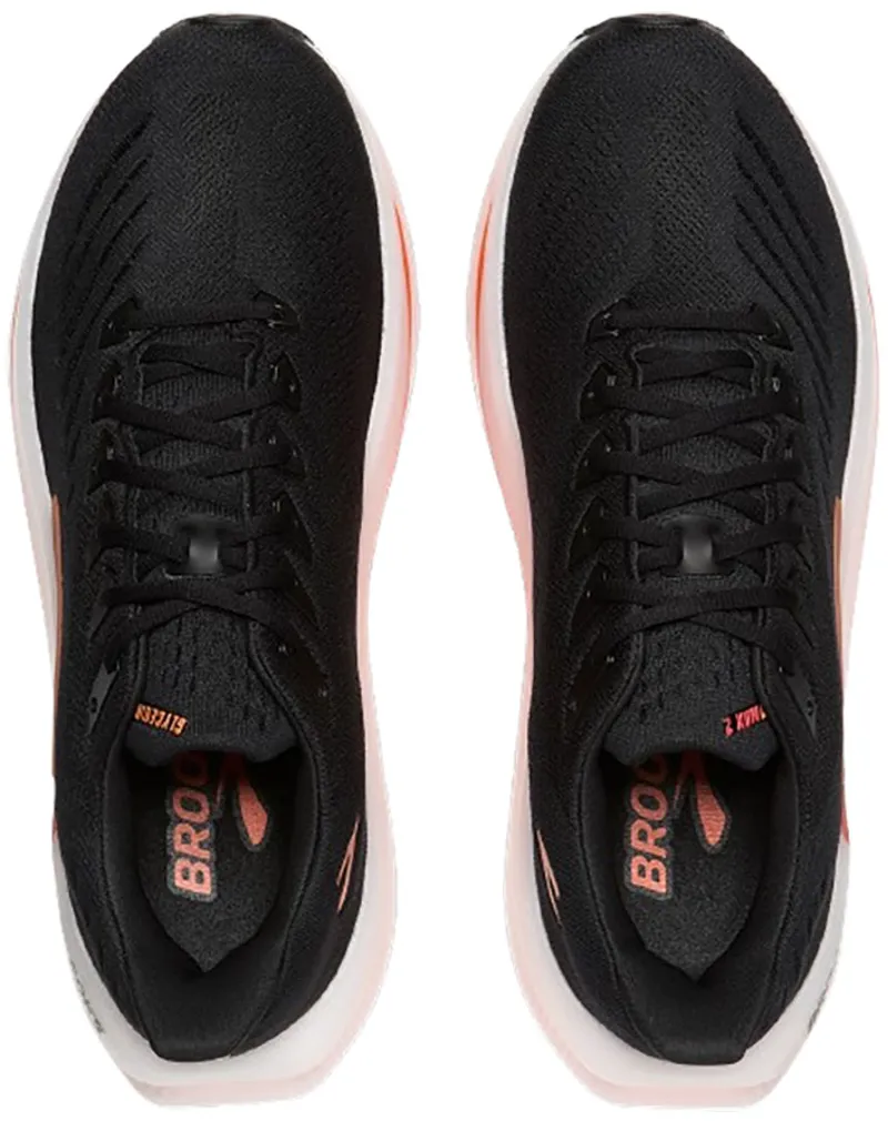 Brooks Men's Glycerin Max 2 Black/Tigerlilly/Orange-6