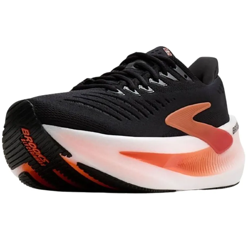 Brooks Men's Glycerin Max 2 Black/Tigerlilly/Orange-4