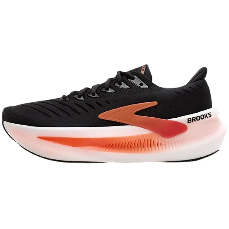 Brooks Men's Glycerin Max 2 Black/Tigerlilly/Orange-1