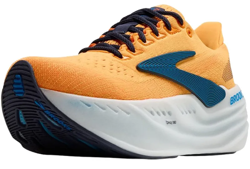 Brooks Men's Glycerin Max Blazing Orange/Blue/White-4