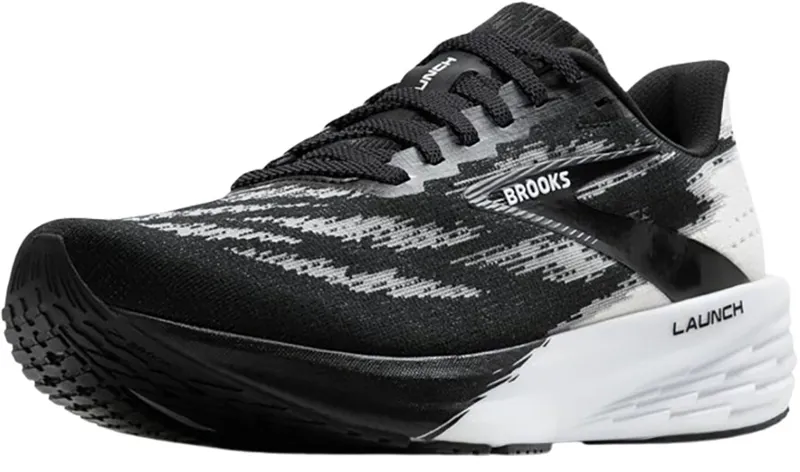 Brooks Men's Launch 11 Black/White-3