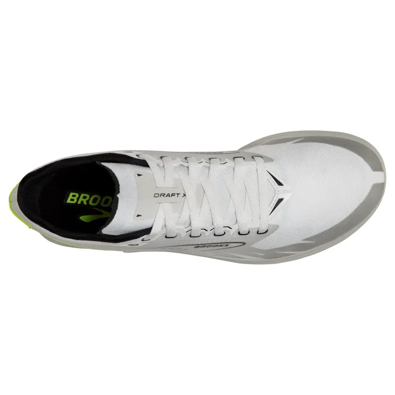 Brooks Unisex Draft XC White/Black/Nightlife-5