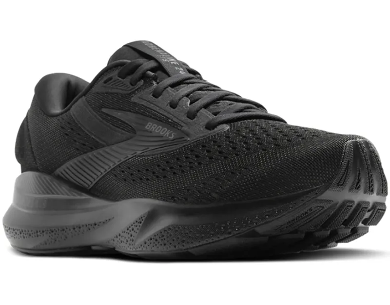 Brooks Women's Adrenaline GTS 24 Black/Black/Ebony-2