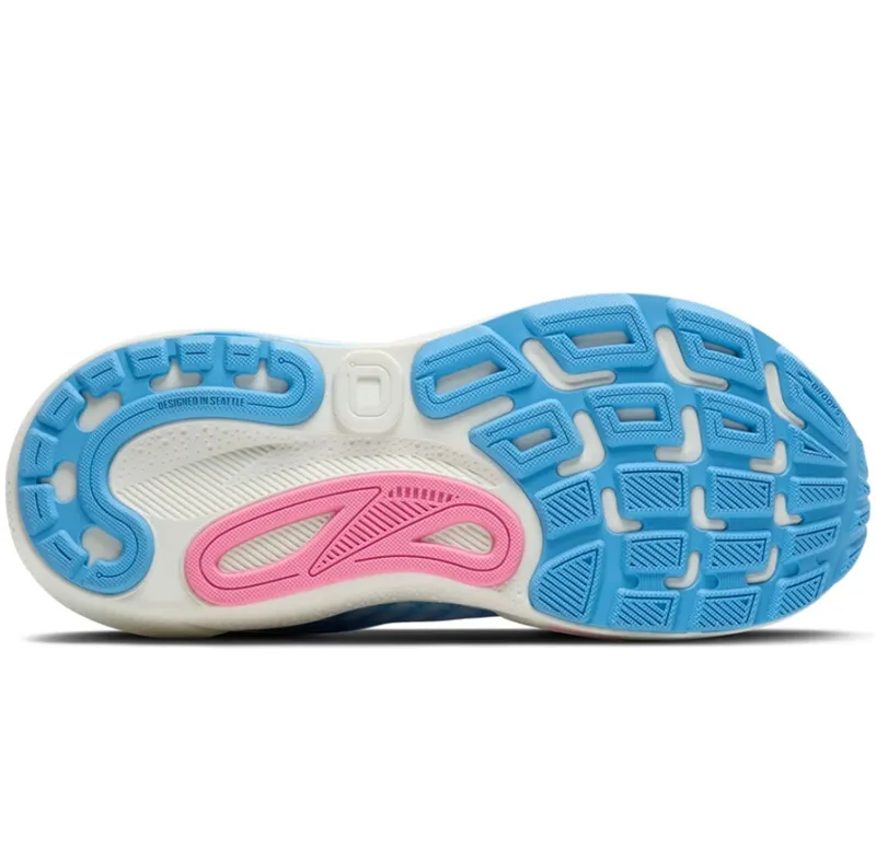 Brooks Women's Adrenaline GTS 24 Bonnie Blue/Grey/Pink-5