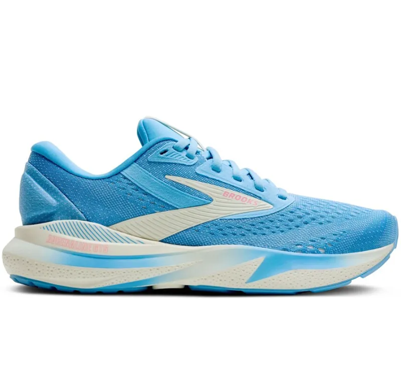 Brooks Women's Adrenaline GTS 24 Bonnie Blue/Grey/Pink