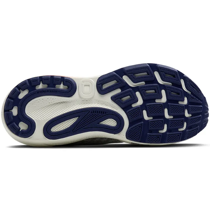 Brooks Women's Adrenaline GTS 24 WIDE Grey/Blue Ribbon/Peach-5