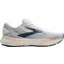 Brooks Women's Adrenaline GTS 24 WIDE Grey/Blue Ribbon/Peach