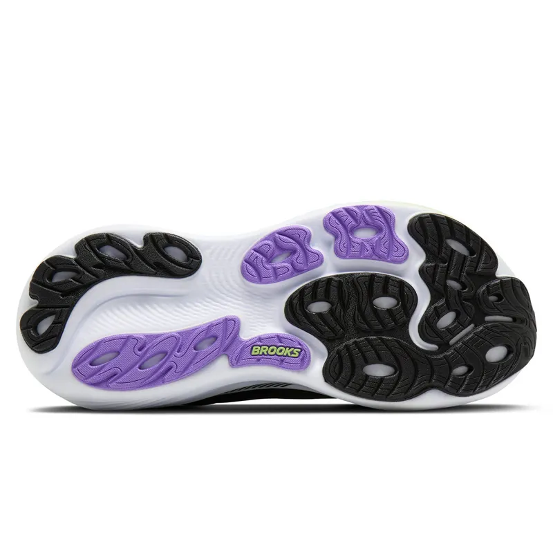 Brooks Women's Adrenaline GTS 25 Black/Blackened Pearl/Purple-7