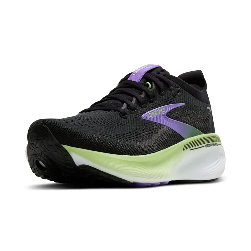 Brooks Women's Adrenaline GTS 25 Black/Blackened Pearl/Purple-4
