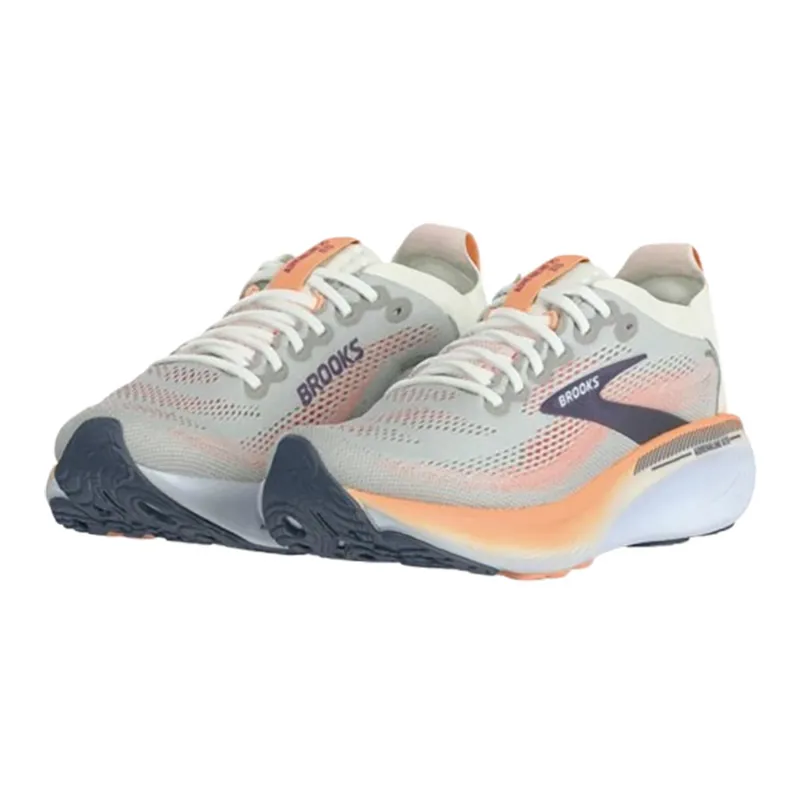 Brooks Women's Adrenaline GTS 25 Oyster Mushroom/Peach/Grape-4