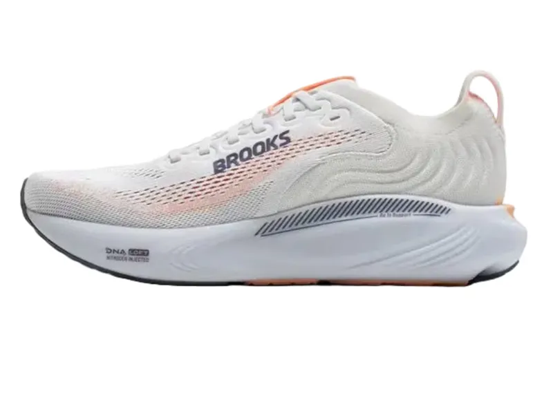 Brooks Women's Adrenaline GTS 25 Oyster Mushroom/Peach/Grape-1