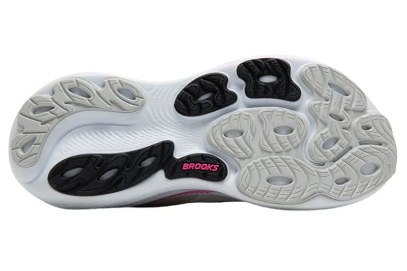 Brooks Women's Adrenaline GTS 25 Oyster/Pink/Green-6
