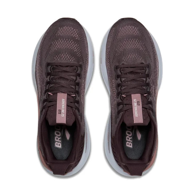 Brooks Women's Adrenaline GTS 25 Raisin/Woodrose/White-6