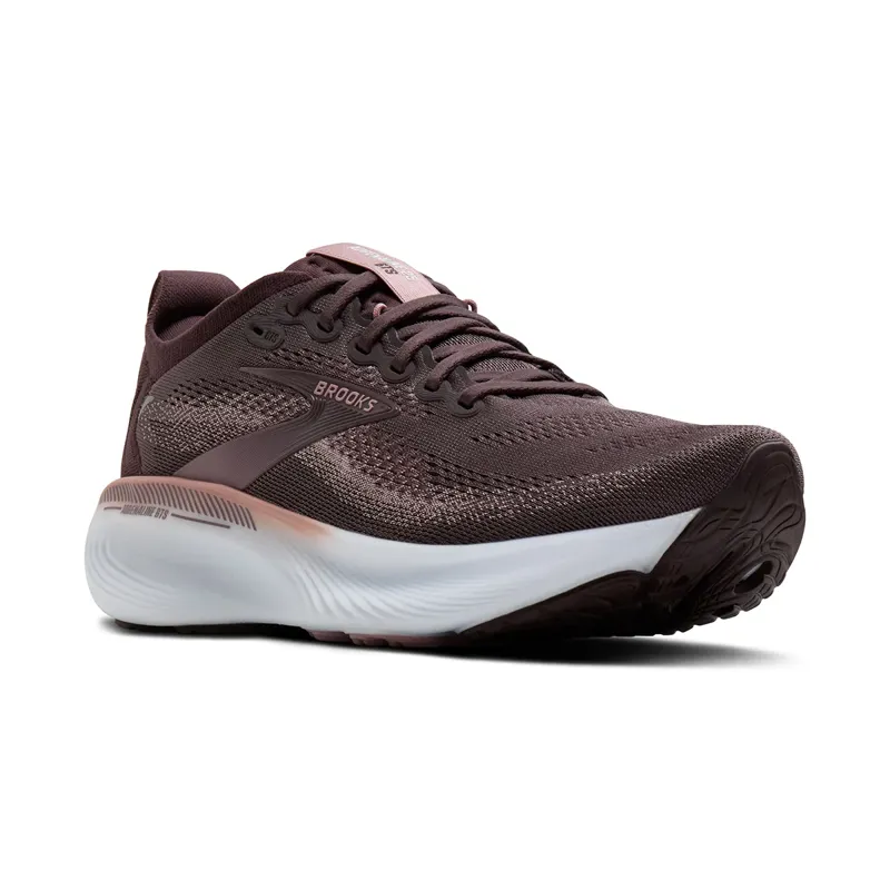 Brooks Women's Adrenaline GTS 25 Raisin/Woodrose/White-3