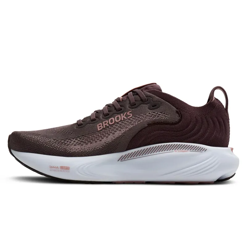 Brooks Women's Adrenaline GTS 25 Raisin/Woodrose/White-1